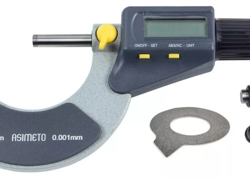 Micrometro Exterior Digital 25-50mm IP65 Asimeto 105-02-2