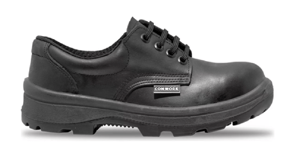 Zapato de seguridad negro Conwork linea industrial 41ZA