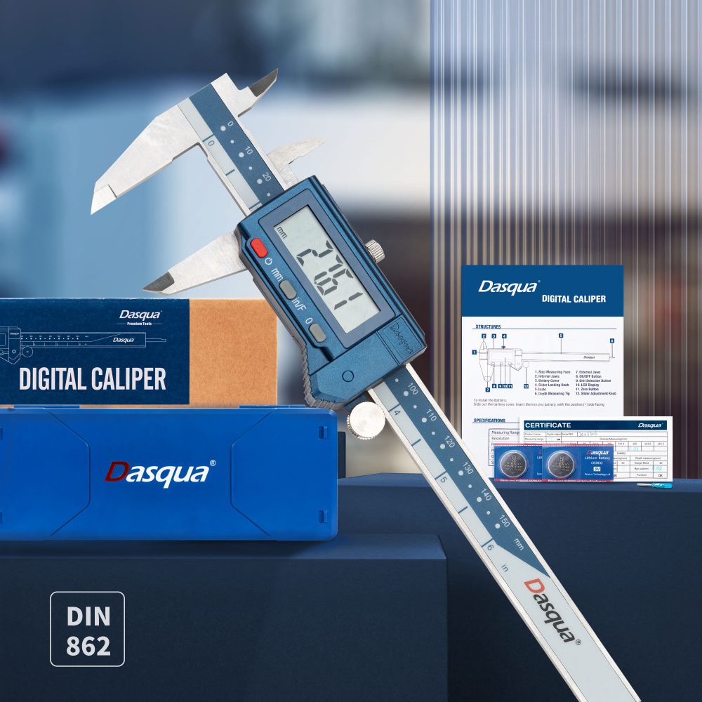 Calibre Digital IP54 DASQUA 0-150mm 0.01mm Cod.2000-1005